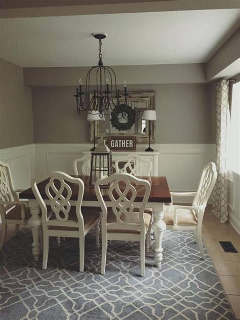 Check spelling or type a new query. Sherwin Williams Requisite Gray Farmhouse Dining Room ...