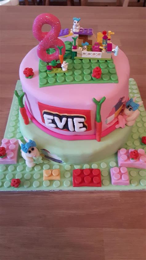 Lego Friends Cake Decorated Cake By Kate Cakesdecor