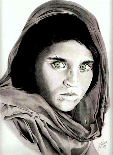 Afghan Girl Pencil Drawing Hot Sex Picture