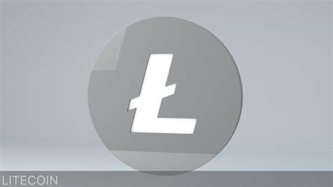 Multifunctional logo that can be used in technological companies, in companies and applications for software development, construction. Litecoin Crypto Currency 3D Logo | CGTrader
