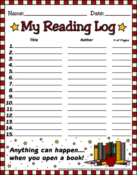 Reading Logs Reading Log Printable Reading Log Reading Logs