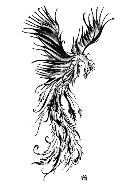 Phoenix Tattoo Desgin By ~hamydsart On Deviantart Phoenix Tattoo