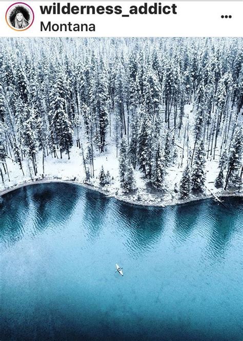 Montana In Winter Wildernessaddict In The Kayak