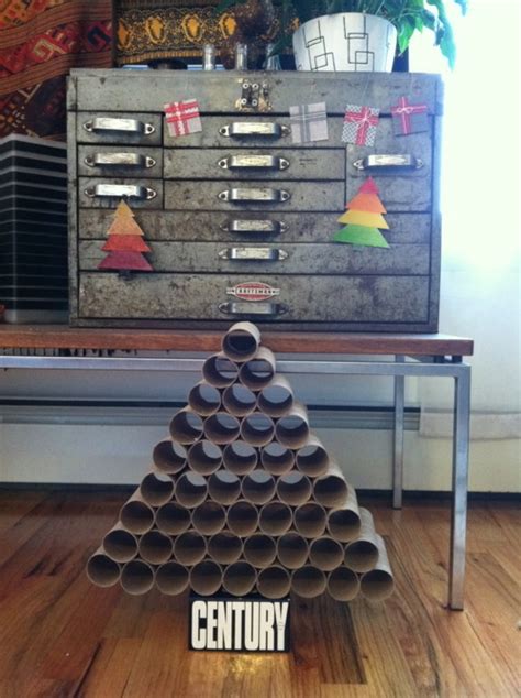 Toilet Paper Roll Christmas Tree5 Constitutionally Modern Diy