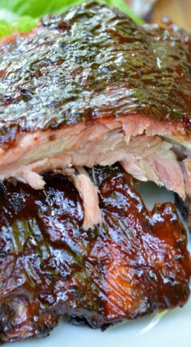 Slow Smoked Raspberry Chipotle Ribs Recipe With Images