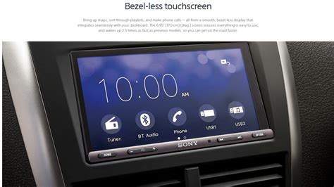Sony 7 Carplayandroid Auto Media Receiver With Bluetooth Xav Ax5000