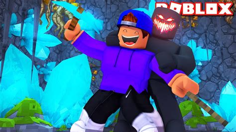 Dont Go Camping In A Mining Cave Roblox Mineshaft Roblox Camping