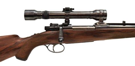 Custom Austrian Engraved Mauser 98 Rifle