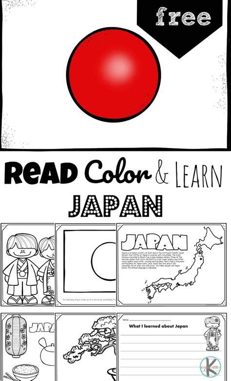 Learning About Japan With These Super Cute And Free Printable Japan