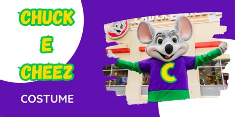 Chuck E Cheese Mascot Costume And Outfits For Halloween