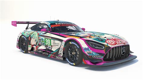 Goodsmile Racing 2020 Mercedes Amg Gt3 2020 Imsa Numbers Hatsune Miku