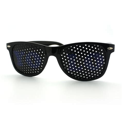 Black Yolo Wayfarer Sunglasses With Color Yolo Writing Black
