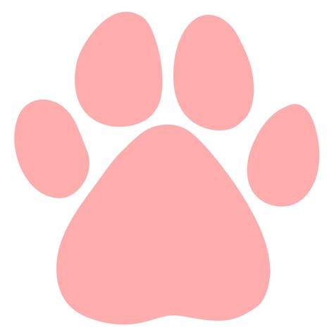 T Shirt Or Tote Bag Print Pink Dog Or Cat Paw