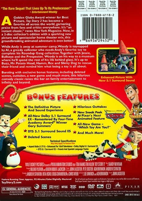 Toy Story 2 2 Disc Special Edition Dvd 1999 Dvd Empire