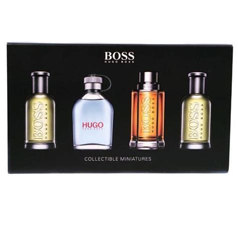 Hugo Boss Miniature Fragrance Men S EDT Gift Set 4 X 5ml Fragrance