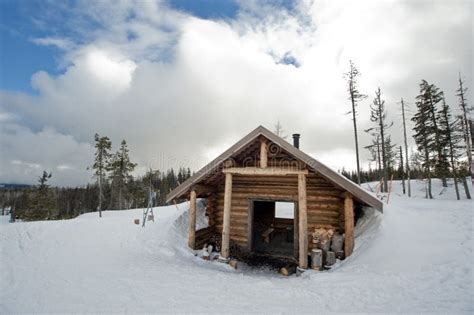 Snow Hut Stock Photo Image Of Snowy Wild Wintertime 13033094