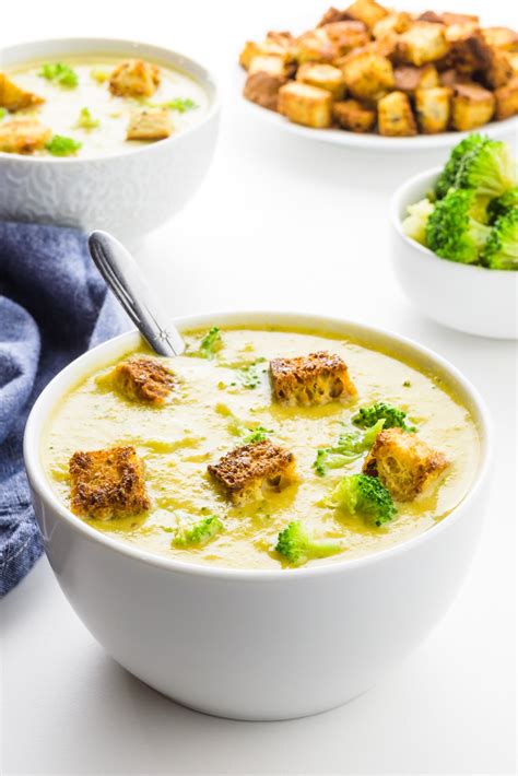 Creamy Vegan Broccoli Soup Recipe Namely Marly