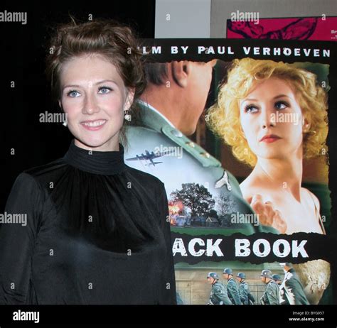 Carice Van Houten An Evening With Paul Verhoeven For His New Film Black Book Presented By New
