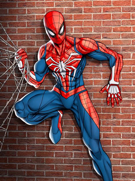 Artstation Spider Man Advanced Suit Fanart