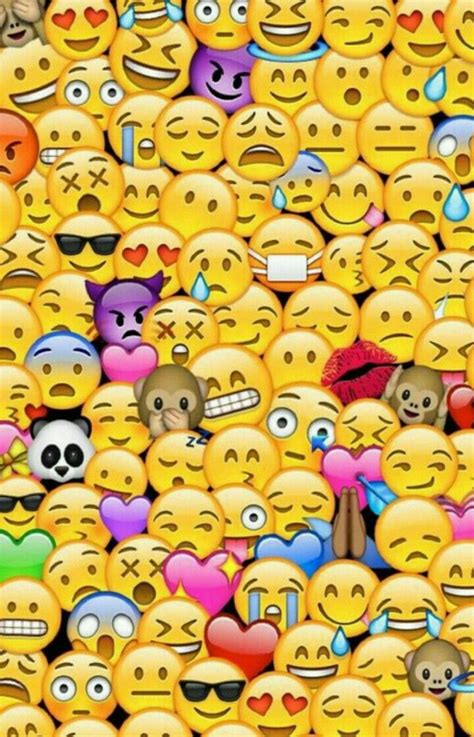 Mais Do Que Mil Palavras Emoji Wallpaper Cute Emoji Wallpaper