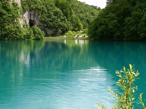 Lac Turquoise Lakeside Paysage Hd Fond Décran Aperçu