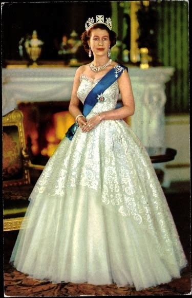 Englands bedeutendste königin des 1⃣6⃣. Ansichtskarte / Postkarte Königin Elisabeth II. von ...