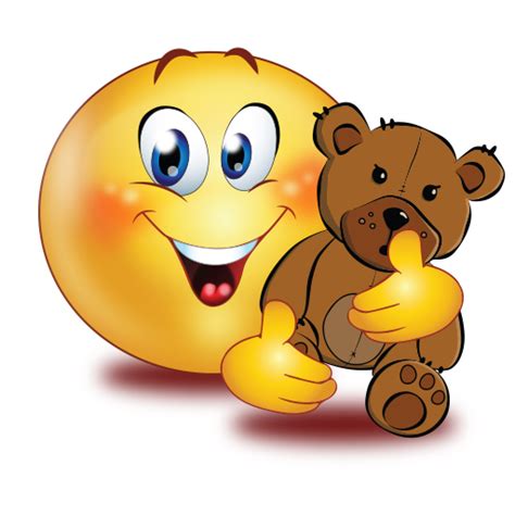 Lovely Teddy Bear Emoji