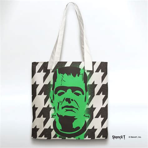 Fashion Forward Frankenstein Stencil1