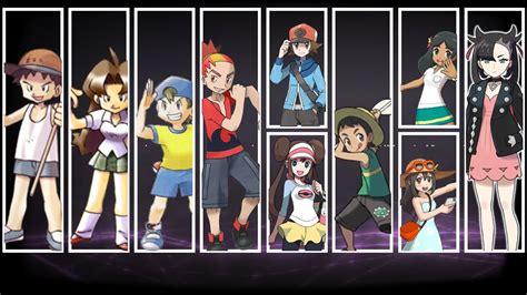 All Pokémon Trainer Battle Themes Gen 1 7 Vlrengbr