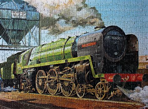 Steam Trains And Jigsaw Puzzles Locomotives Only