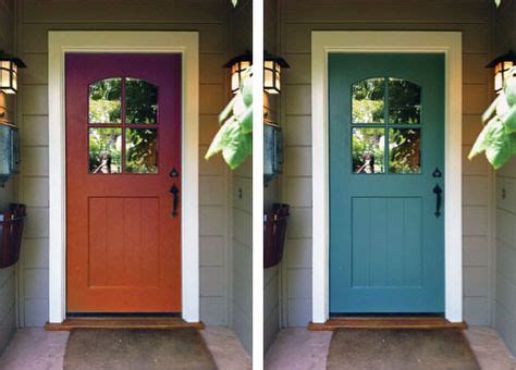 A white front door on a blue house can look nice, but it is a very safe choice. 29+ ideas front door colors with tan house teal in 2020 ...