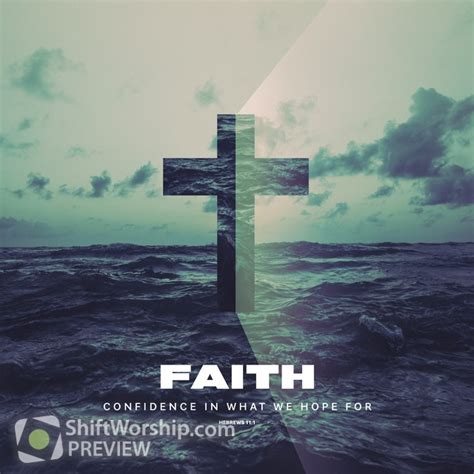 Faith Confidence Shift Worship
