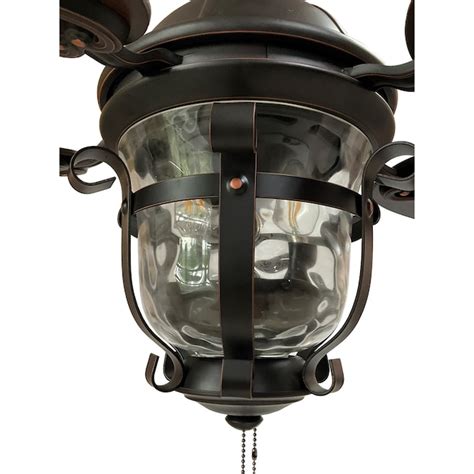 Harbor Breeze Lake Placido 52 In Oil Rubbed Bronze Led Indooroutdoor