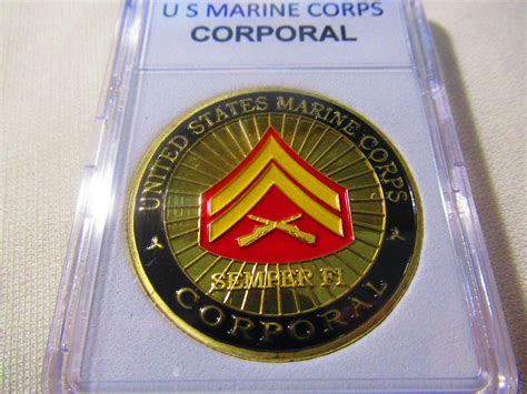 US Marine Corps Corporal Challenge Coin | Etsy
