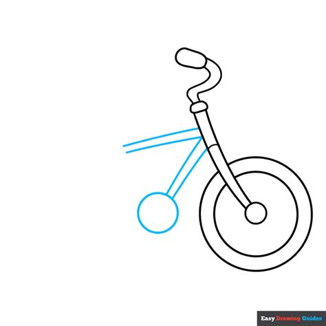 How To Draw A Cartoon Bicycle Really Easy Drawing Tutorial