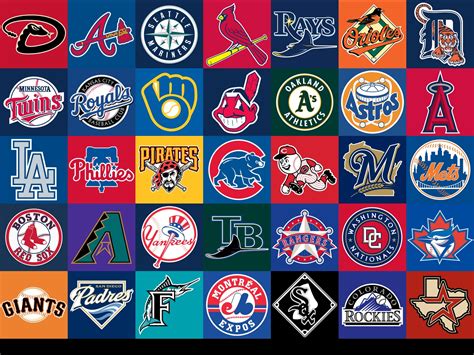 Major League Baseball Logos Mlb
