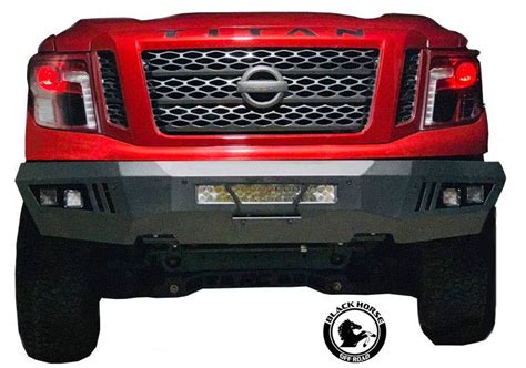 Armour Front Bumper For 16 19 Nissan Titan Xd