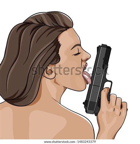 Sexy Gun Naked Woman Stock Images Royalty Free Images Vectors My XXX