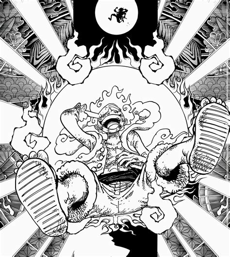 Luffy Gear 5 Manga Wallpaper Sfondi Carini Disegni Di Anime Disegno