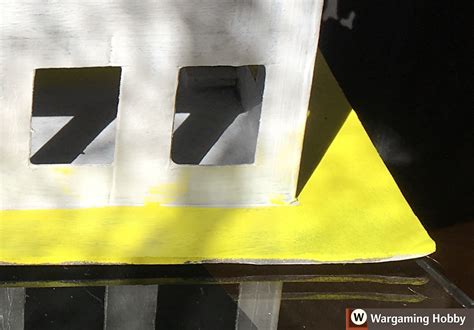 Using blue for wetter and red for drier again. 7 tips on how to prevent cardboard warping - Wargaming ...