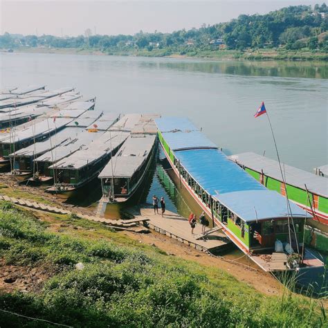 The Slow Boat Trip To Luang Prabang Laos Laos Luangprabang Travel