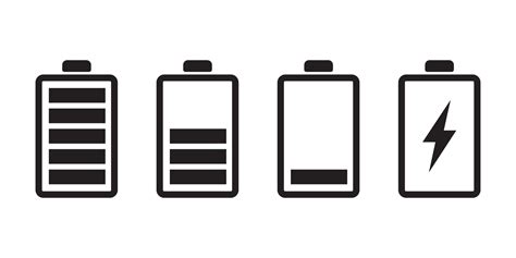 Phone Battery Icon Vector Art Icons And Graphics For Free Download