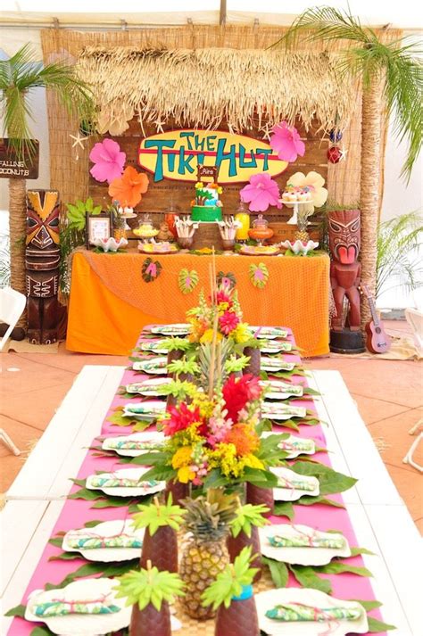 20 Tropical Party Decorating Ideas Decoomo