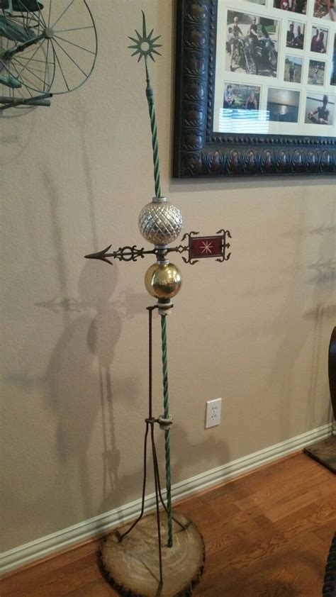 They are much cheaper, costing between $50 and $150. Antique lightning rod, balls and arrow. | Lightning rod ...