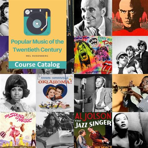 Popular Music Of The Twentieth Century Course Catalog Ourboox