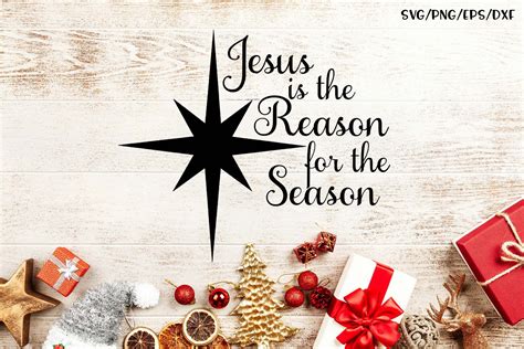 Jesus Is The Reason For The Season Graphic By Sheryl Holst · Creative