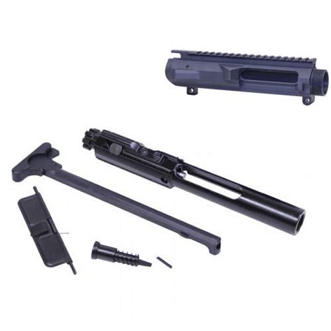 Ar 308 Cal Complete Upper Receiver Combo Kit Anodized Black Guntec Usa