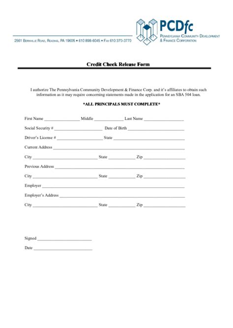Check the status of credit one credit card. Fillable Credit Check Release Form printable pdf download