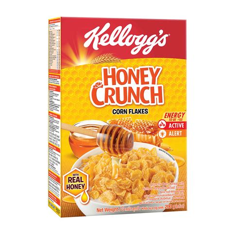 Kelloggs Honey Crunch Corn Flakes 360g All Day Supermarket