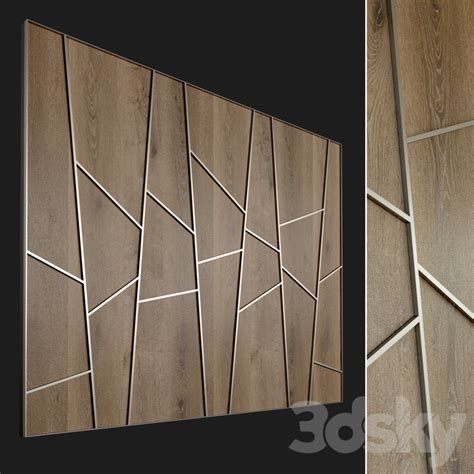 3d Models Other Decorative Objects Wall Panel Made Of Wood